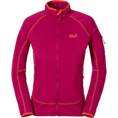 Chaqueta Lana Jack Wolfskin Stormlight Mujer Rosas - Chile LAS751948